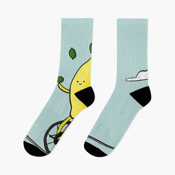 Item preview, Lemon juggling on a unicycle whilst on a tightrope. designed and sold by BluluStudio.
