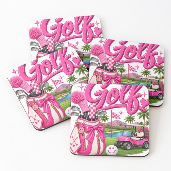 Item preview, Pink Golf Girl Aesthetic – Preppy Golf Lover designed and sold by GENEVA1125.