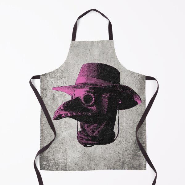 Item preview, Pink Plague Doctor's Mask 2 Dark Gothic Historical Horror Art designed and sold by Ghoul Enterprises.