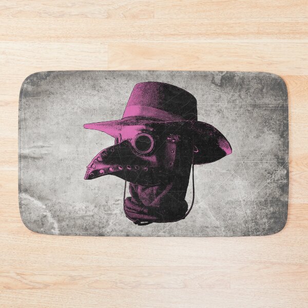 Item preview, Pink Plague Doctor's Mask 2 Dark Gothic Historical Horror Art designed and sold by Ghoul Enterprises.