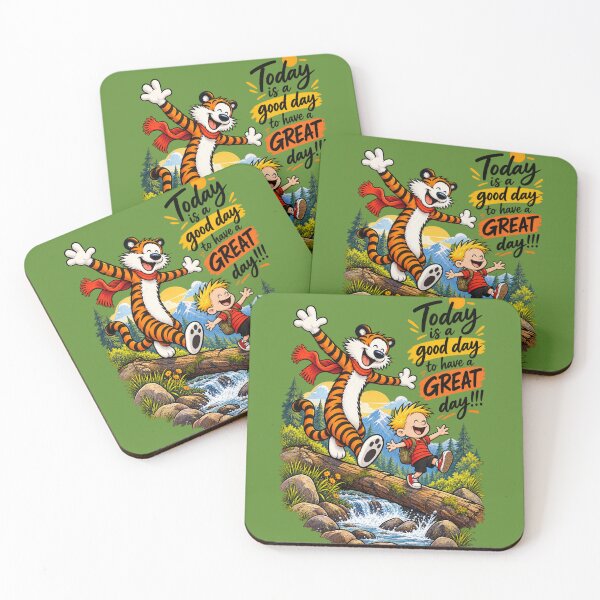 Item preview, Positive Adventure Illustration - Boy and Tiger Crossing a Log designed and sold by BLUESKY11a.