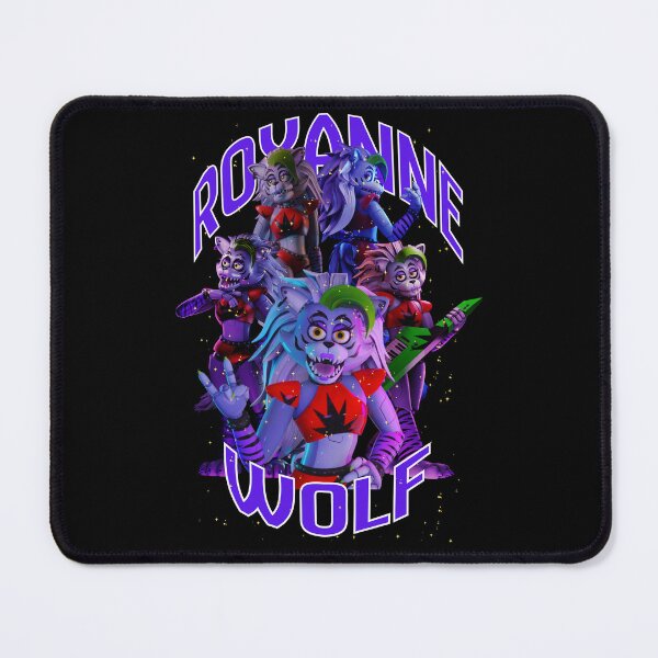 Item preview, Roxanne wolf with yellow sparkles  designed and sold by Jara  Palis.