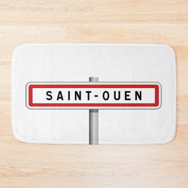Item preview, Town entrance sign for Saint-Ouen-sur-Seine – Seine-Saint-Denis, Île-de-France designed and sold by Panneaux et signalisations - NPOITEVIN.