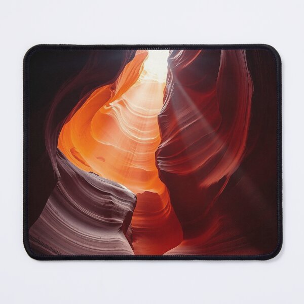 Item preview, Slot Canyon Sunbeam Sandstone Art designed and sold by IntelliMindDesigns.
