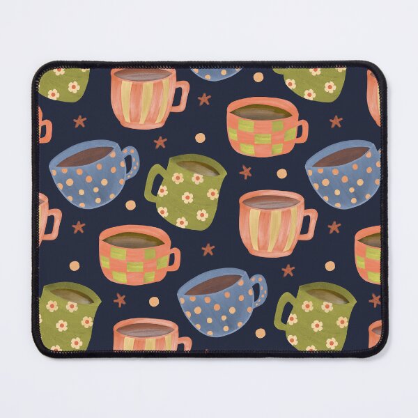 Item preview, Mugs and Stars Seamless Pattern B designed and sold by The Colorful Corner.