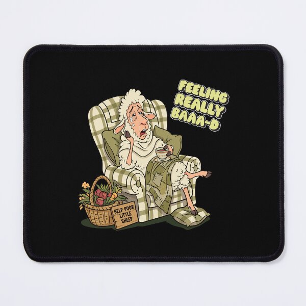 Item preview, Feeling Really Baaa-d Funny Sheep Humor designed and sold by Ignitro-Works.