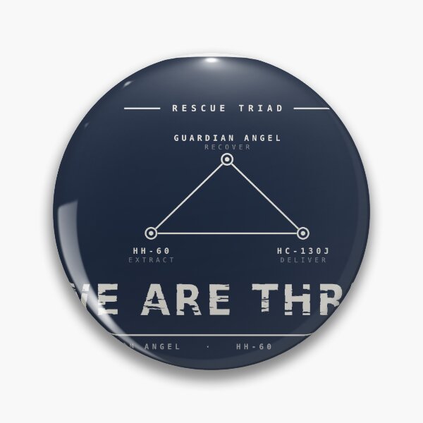 Item preview, We Are Three Air Force Rescue Triad Guardian Angel designed and sold by RQS-Loadmaster.