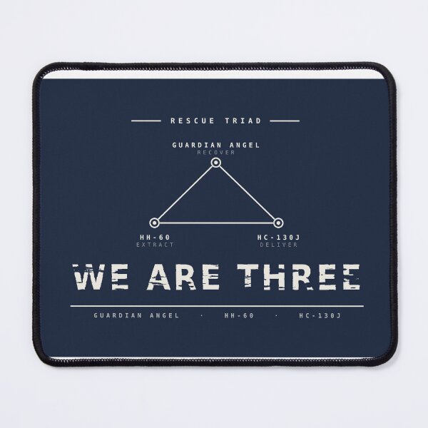 Item preview, We Are Three Air Force Rescue Triad Guardian Angel designed and sold by RQS-Loadmaster.