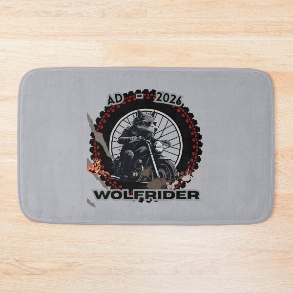 Item preview, Moto Maniacs Wolf Digital Art 3 designed and sold by GoGreenLove.