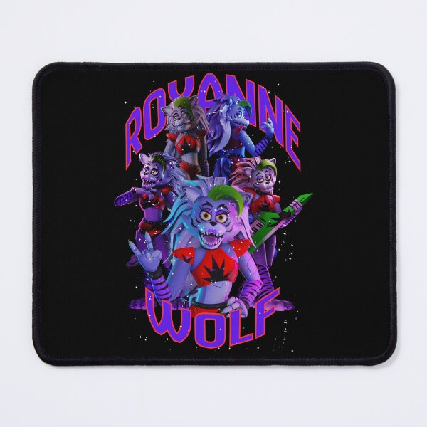 Item preview, Roxanne wolf with red text and white sparkles designed and sold by Jara  Palis.