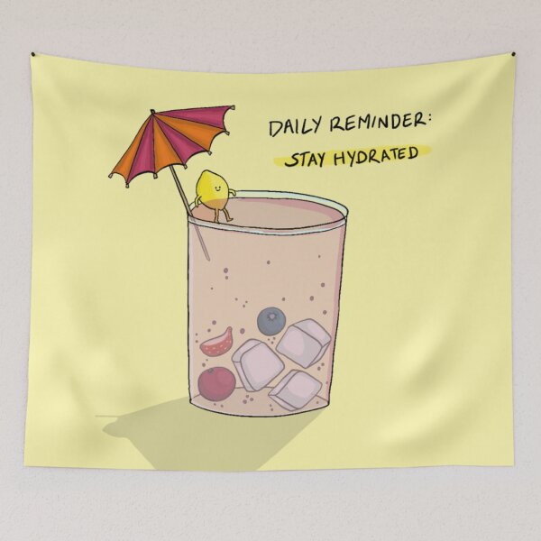 Item preview, Lemon chilling in a drink.  designed and sold by BluluStudio.