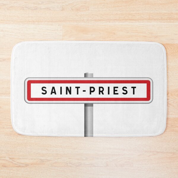 Item preview, Saint-Priest Town Entrance Sign – Rhône, Auvergne-Rhône-Alpes designed and sold by Panneaux et signalisations - NPOITEVIN.