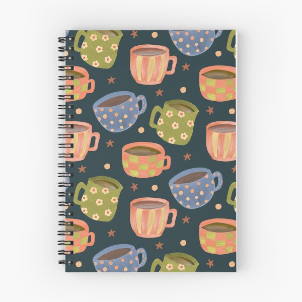 Item preview, Mugs and Stars Seamless Pattern A designed and sold by The Colorful Corner.