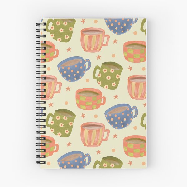 Item preview, Mugs and Stars Seamless Pattern C designed and sold by The Colorful Corner.