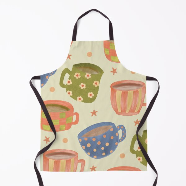 Item preview, Mugs and Stars Seamless Pattern C designed and sold by The Colorful Corner.