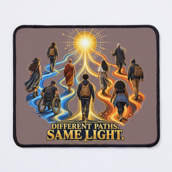 Item preview, Different Paths Same Light — Spiritual Connection designed and sold by WakeUpByLP.