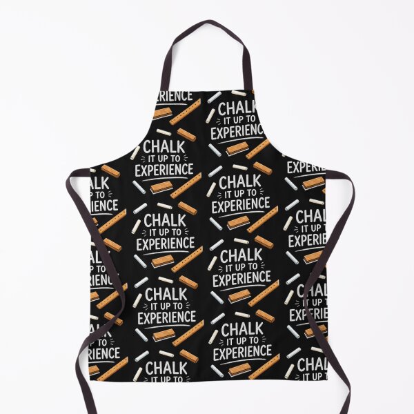 Item preview, Chalk It Up to Experience — Funny Chalkboard Teacher Design designed and sold by Tipsy24.