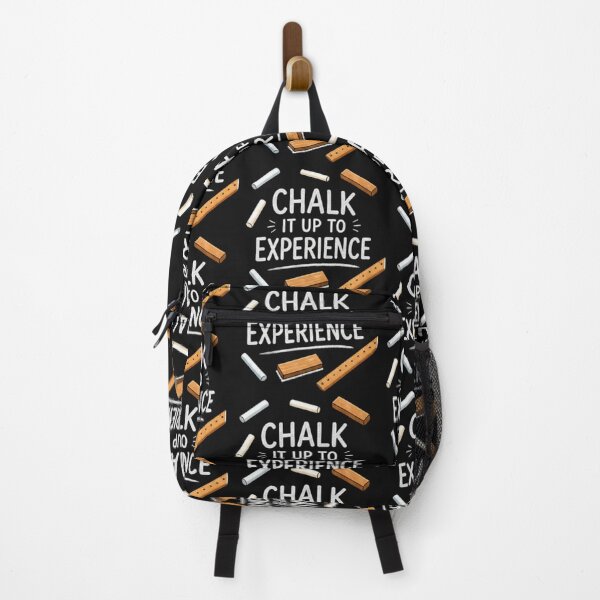 Item preview, Chalk It Up to Experience — Funny Chalkboard Teacher Design designed and sold by Tipsy24.
