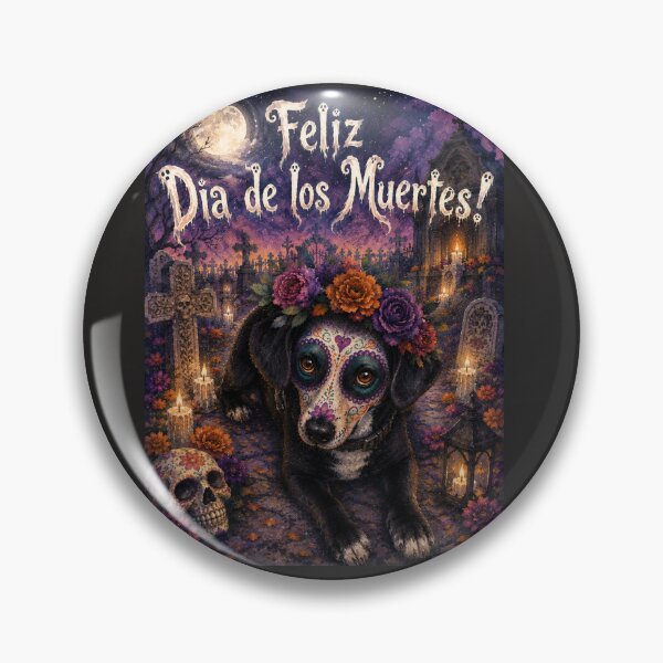 Item preview, Feliz Dia de los Muertes!  designed and sold by Anihh @trauma_art.