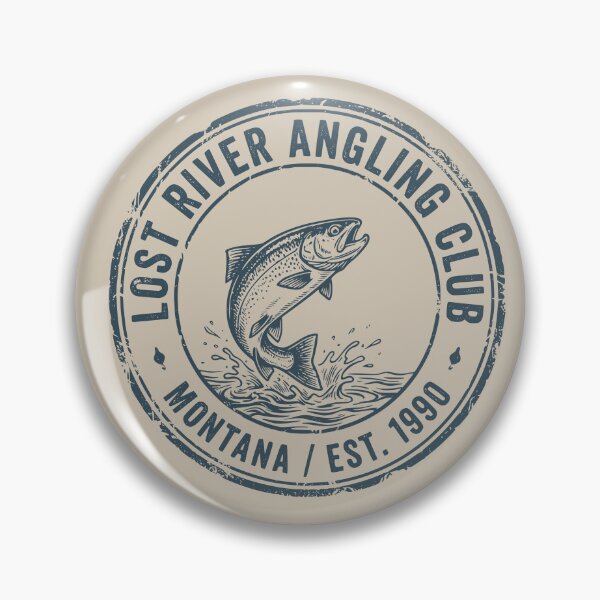 Item preview, Lost River Angling T-Shirt designed and sold by PrintAtelier.