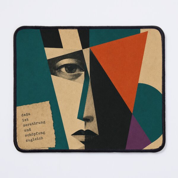 Item preview, Dada Anti-Art — Berlin 1920 Geometric Avant-Garde Portrait designed and sold by MarksBook.