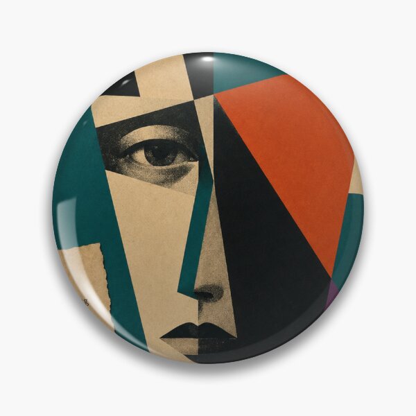 Item preview, Dada Anti-Art — Berlin 1920 Geometric Avant-Garde Portrait designed and sold by MarksBook.