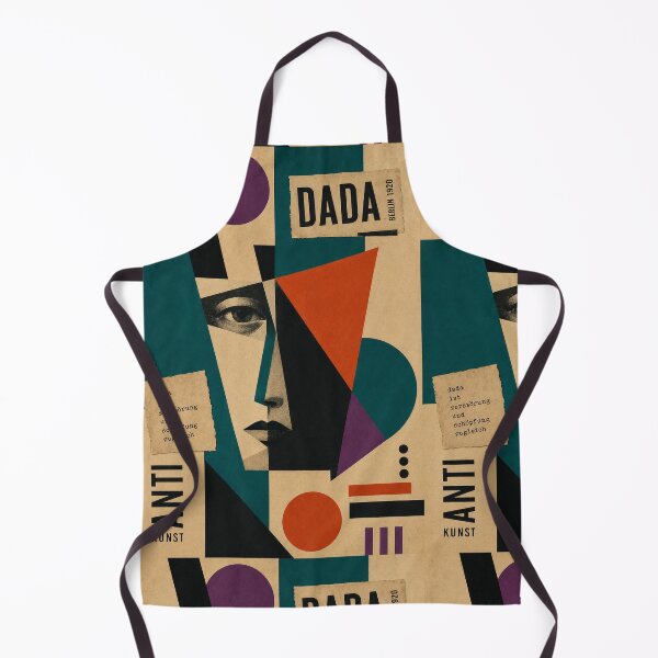 Item preview, Dada Anti-Art — Berlin 1920 Geometric Avant-Garde Portrait designed and sold by MarksBook.