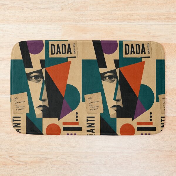Item preview, Dada Anti-Art — Berlin 1920 Geometric Avant-Garde Portrait designed and sold by MarksBook.