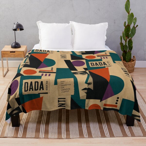 Item preview, Dada Anti-Art — Berlin 1920 Geometric Avant-Garde Portrait designed and sold by MarksBook.