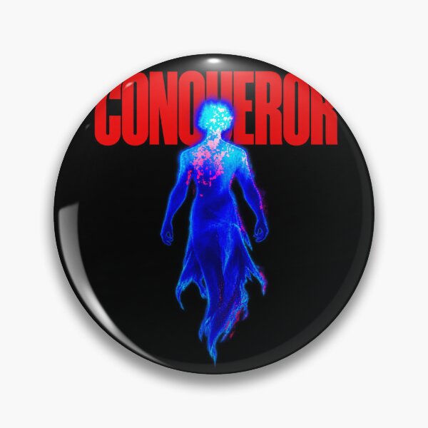 Item preview, Conqueror Neon Cosmic Figure Sci-Fi Art designed and sold by Gingergarlic.