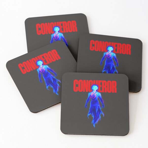 Item preview, Conqueror Neon Cosmic Figure Sci-Fi Art designed and sold by Gingergarlic.