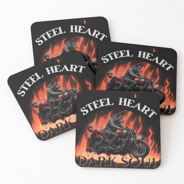 Item preview, STEEL HEART DARK SOUL DIGITAL ART V designed and sold by GoGreenlove.