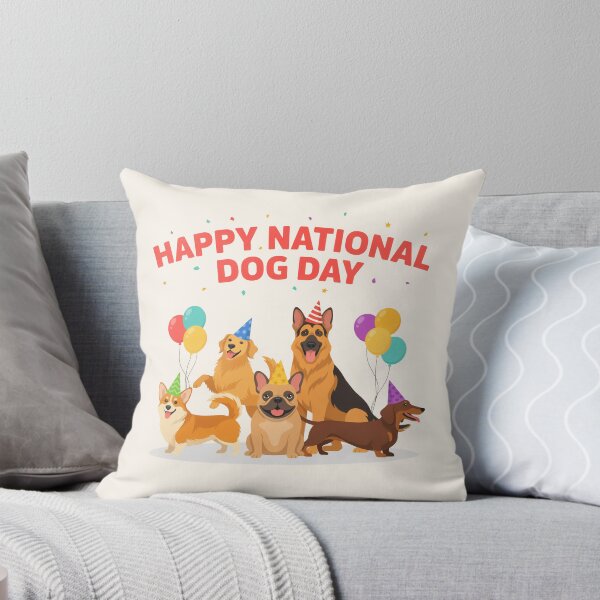 Item preview, Happy National Dog Day!! designed and sold by The Waggy Doodle.