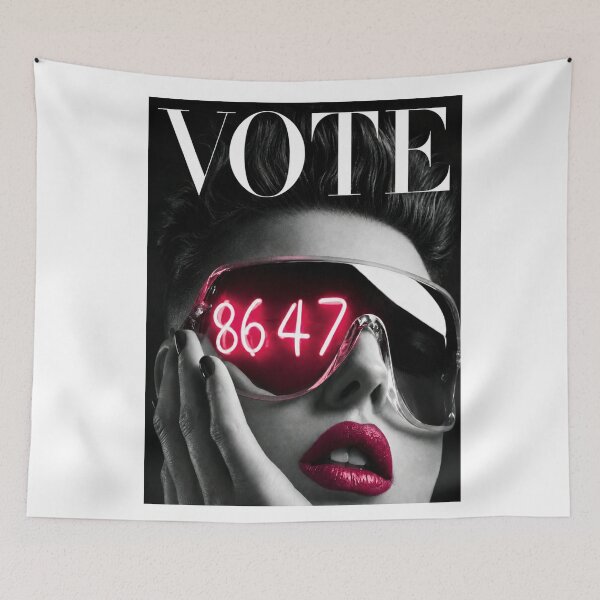 Aperçu de l'œuvre Couverture de vote Couture créée et vendue par KBwiththeTees.
