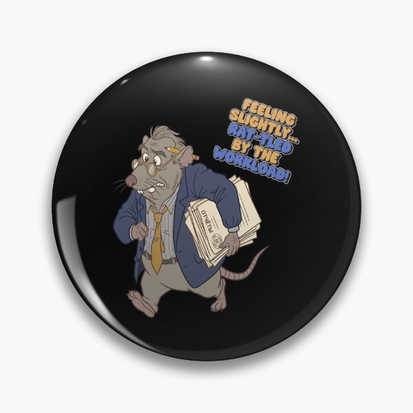 Item preview, Feeling Slightly Rat-Tled Office Work Humor designed and sold by Ignitro-Works.