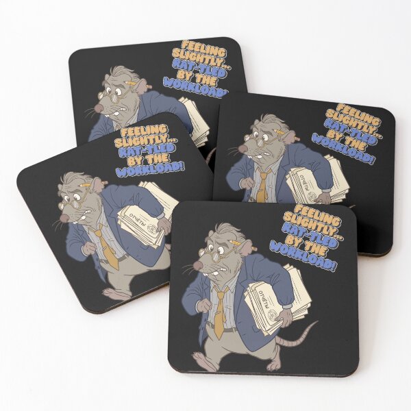 Item preview, Feeling Slightly Rat-Tled Office Work Humor designed and sold by Ignitro-Works.