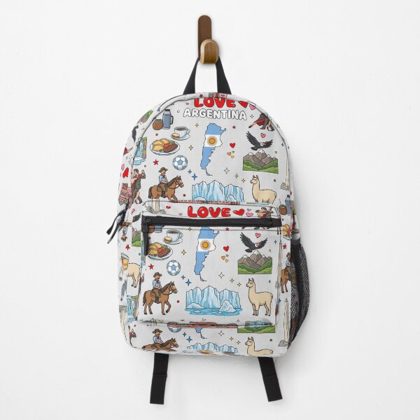 Item preview, Love Argentina Aesthetic Dark Culture Doodles & Iconic Landmarks designed and sold by mashmosh.
