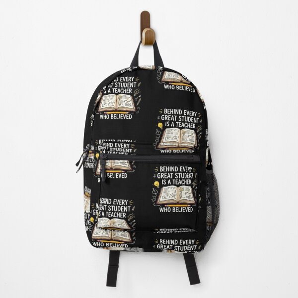 Item preview, Behind Every Great Student Is a Teacher Who Believed — Teacher Appreciation designed and sold by Tipsy24.