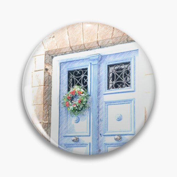 Item preview, Mediterranean Floral Doorway Photography designed and sold by MARY'S VIEW.