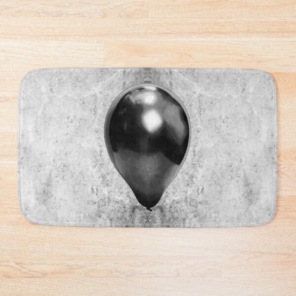 Item preview, Lone Black Party Balloon Dark Melancholy Solitude Art designed and sold by Ghoul Enterprises.