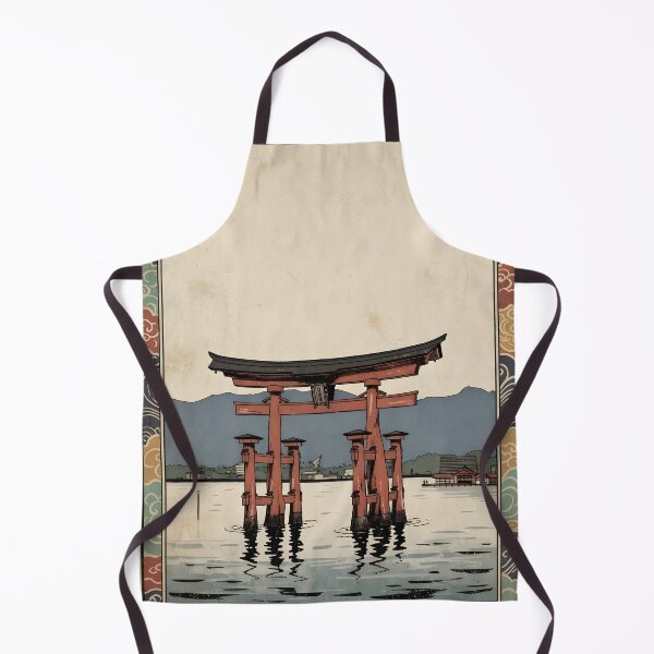 Item preview, Miyajima Torii Gate – Japan Woodblock Print designed and sold by JAPANCE STUDIO.