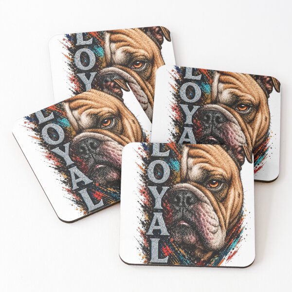 Item preview, Bulldog Loyal designed and sold by FloramoonArt.