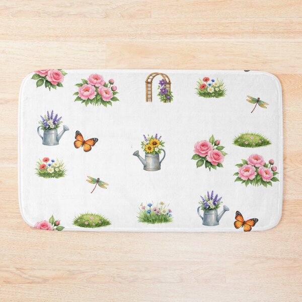 Item preview, Watercolor Summer Garden Collection  designed and sold by silviaol.
