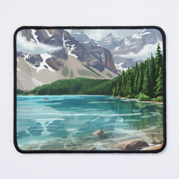 Item preview, Lake Moraine with turquoise water designed and sold by SaraMN88.