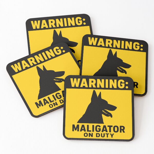 Item preview, Warning Maligator On Duty designed and sold by Dago345.