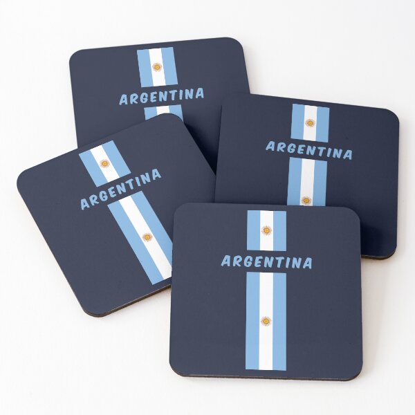 Item preview, Argentina Flag Vertical Stripe Aesthetic Country Pride Design designed and sold by mashmosh.