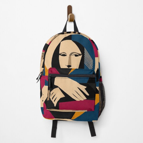 Item preview, Mona Lisa Dada — Geometric Avant-Garde Collage designed and sold by MarksBook.