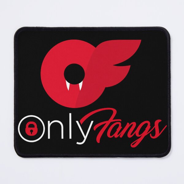 Item preview, Only Fangs - red and white text designed and sold by calypso-designs.