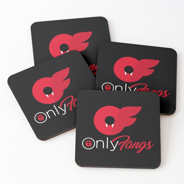 Item preview, Only Fangs - red and white text designed and sold by calypso-designs.