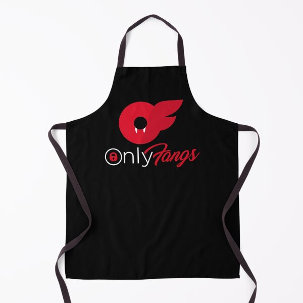 Item preview, Only Fangs - red and white text designed and sold by calypso-designs.